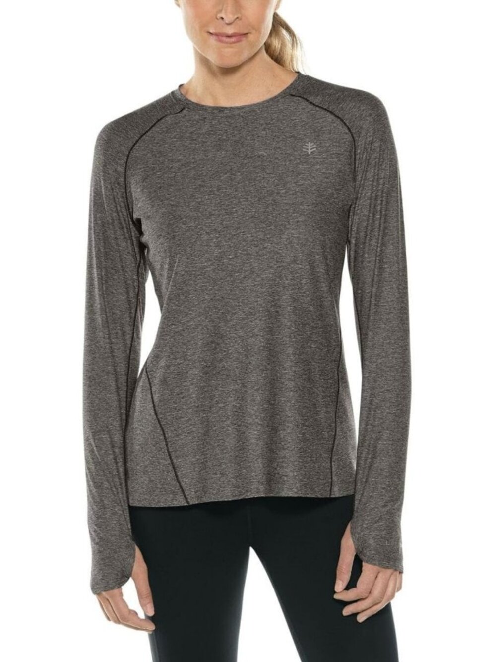 Women's Long Sleeve Fitness T-Shirt - UPF 50+ Sun Protection, Moisture-Wicking